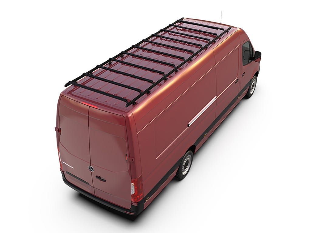 Mercedes-Benz Sprinter (L4H2/170in XLWB/High Roof) (2007-Current) Slimpro Van Rack Kit-1