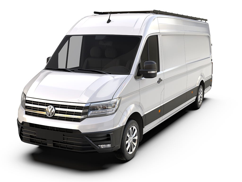 Volkswagen Crafter (L5H2/ LWB Maxi/Standard Roof) (2017-Current) Slimpro Van Rack Kit-0