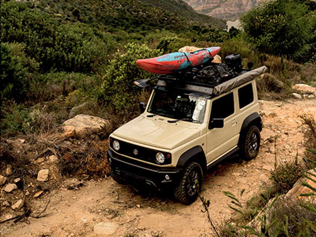 Suzuki Jimny (2018-Current) Slimline II Roof Rack-7