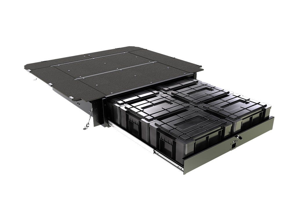 Nissan Navara D40 DC Wolf Pack Drawer Kit-4