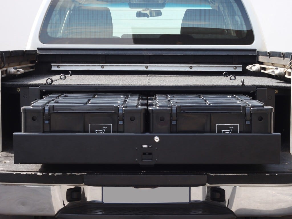 Nissan Navara D40 DC Wolf Pack Drawer Kit-2
