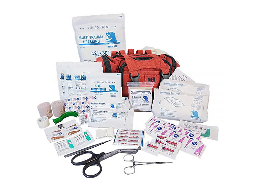 First Aid Rapid Response Kit / Red-5