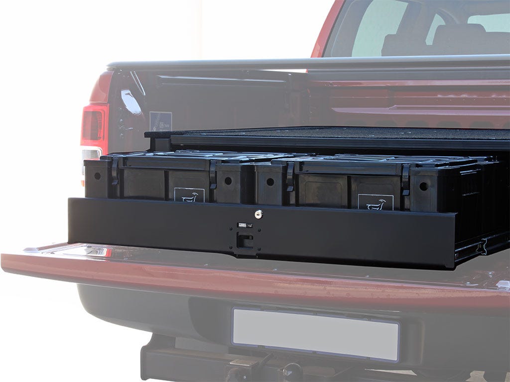 Ford Ranger T6 DC (2014-2022) Wolf Pack Drawer Kit-0