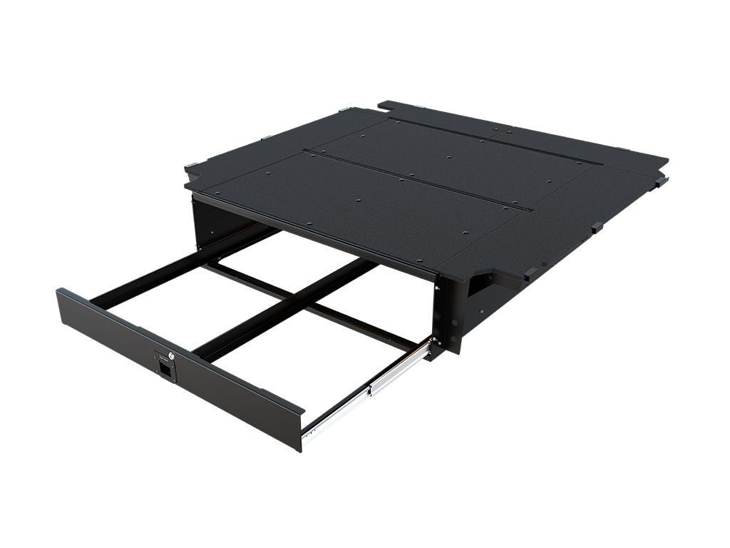 Ford Ranger Wildtrak / Raptor (2014-2022) w/Drop-In Bed Liner Wolf Pack Drawer Kit-6