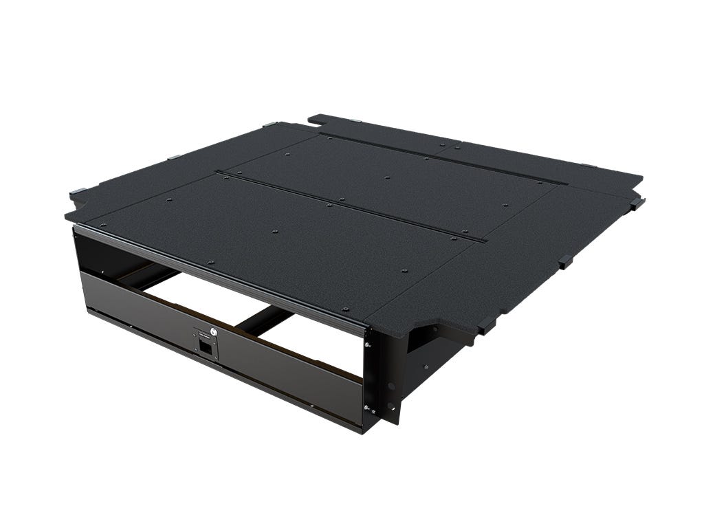 Ford Ranger Wildtrak / Raptor (2014-2022) w/Drop-In Bed Liner Wolf Pack Drawer Kit-5