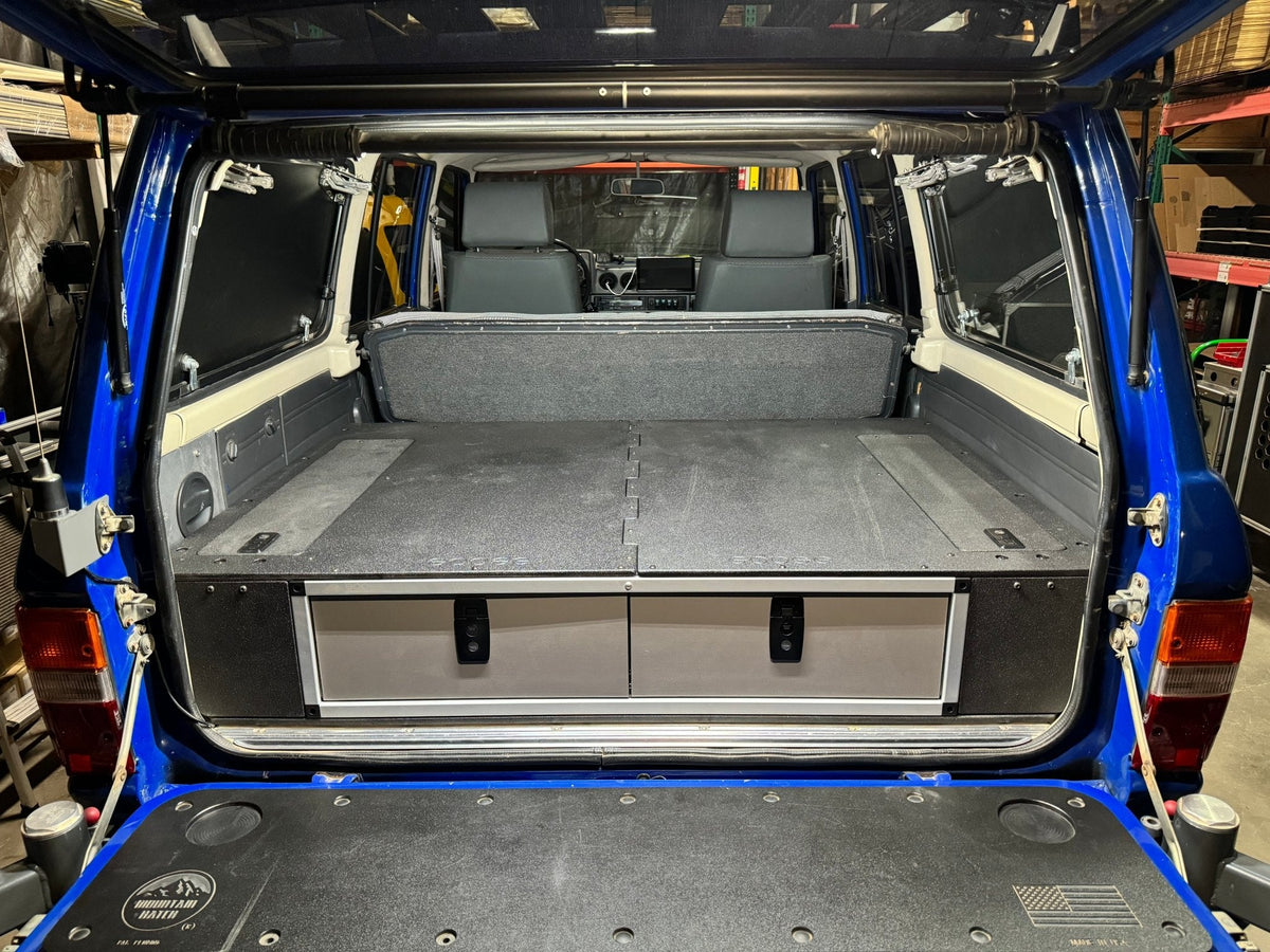 Toyota Land Cruiser 1980-1989 60 Series - Side x Side Drawer Module wi ...